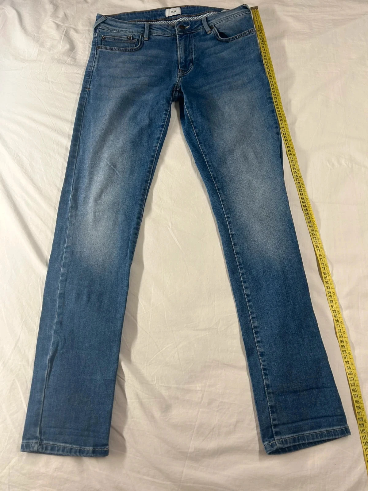 Jules slim fit navy blue vintage jeans – photo 2